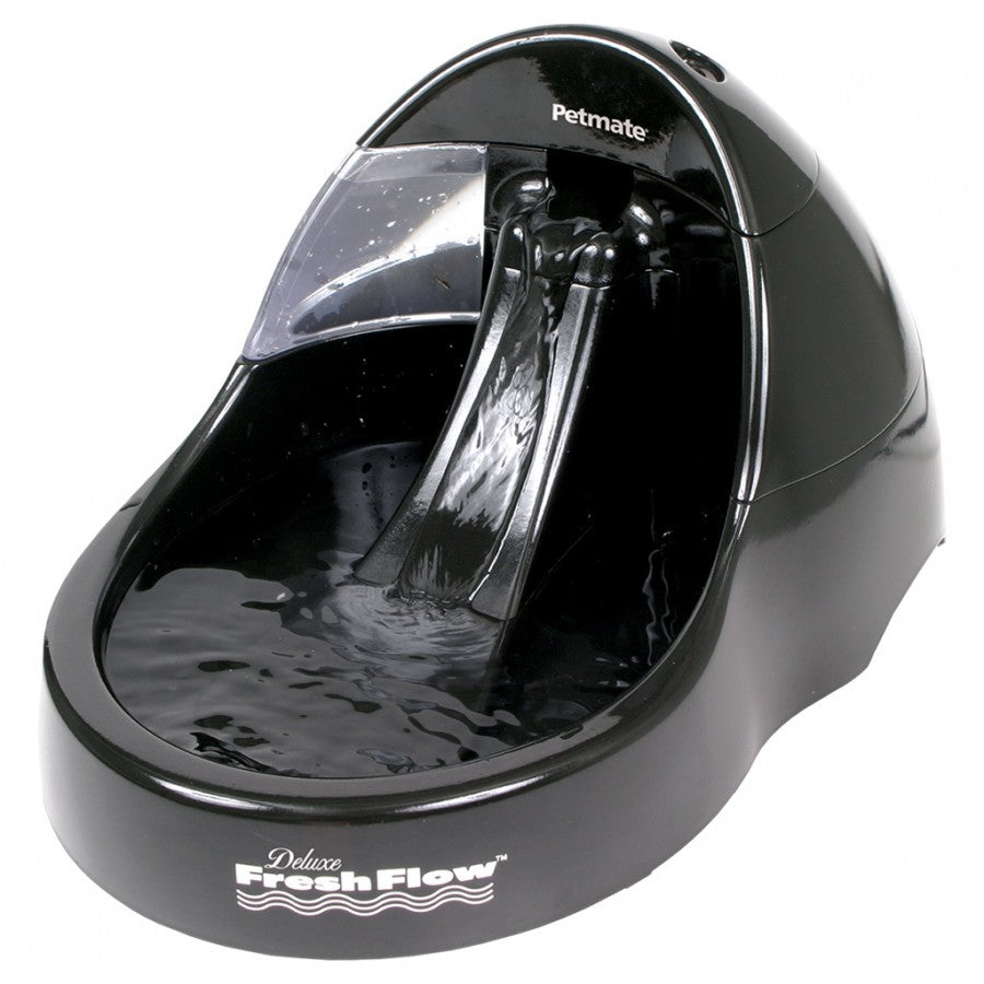 LocalID_35312 Petmate - Fresh Flow Deluxe Fountain Black - Large 108OZ