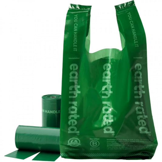 LocalID_71876 Earth Rated - Handle Bags on Refill Rolls - UNSCENTED - 120 Bags