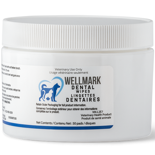 LocalID_70401 Wellmark - Dental Wipes for Cats and Dogs - 50CT