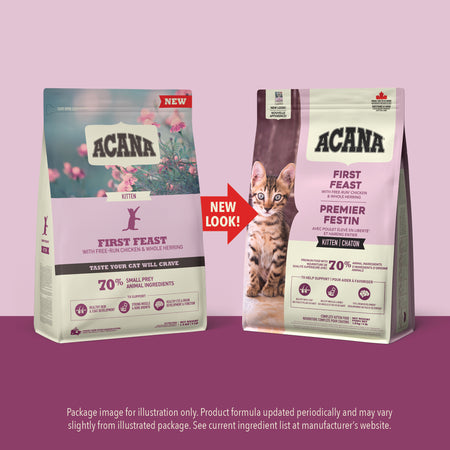 Champion Foods - Acana FIRST FEAST Dry Cat Food - 1.8KG (4lb)