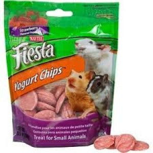 *DISC* Kaytee - Fiesta Strawberry Yogurt Chip Small Animal - 99GM (3.5oz)