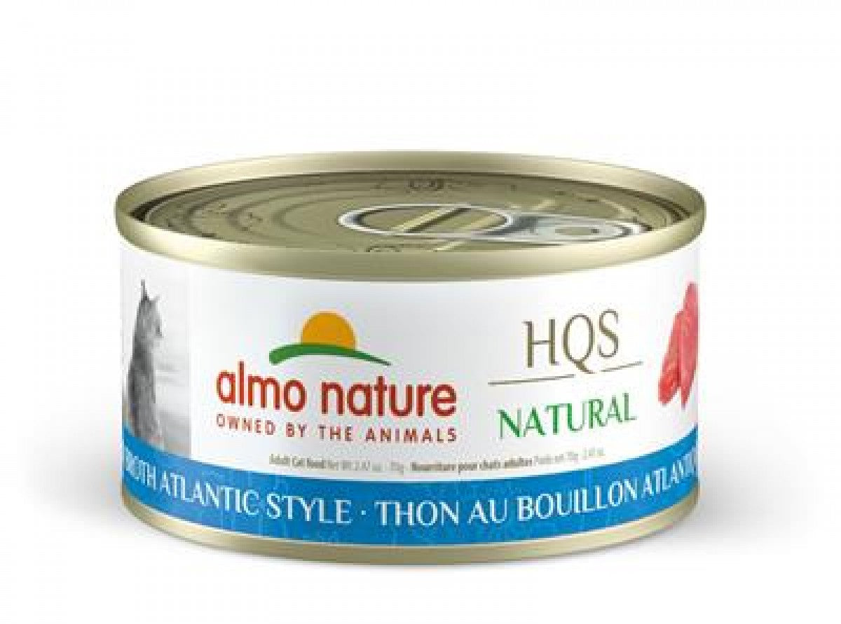 *S.O. - Up to 2 Week Wait* Almo Nature - TUNA in BROTH ATLANTIC STYLE Wet Cat Food - 150GM (5.3oz)