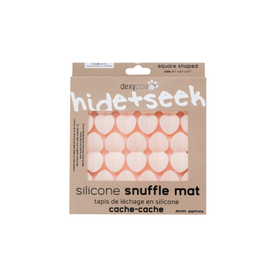 LocalID_66633 Dexypaws - Dog Snuffle Mat Silicone - BLUSH PINK