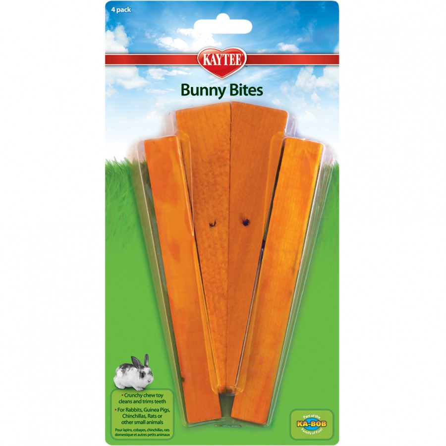 *S.O. - Up to 2 Weeks Wait* Kaytee Products - Bunny Bites Carrot - 4PK