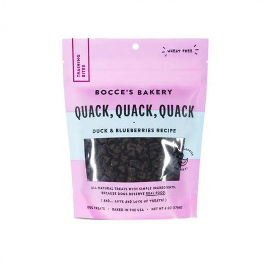 Bocce's Bakery - QUACK QUACK QUACK Training Bites Dog Treats - 170GM (6oz)