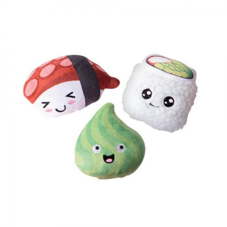 *S.O. - Call For Estimated Arrival* Fringe Studio - Sushiholic - Small Dog Toy Set - 11CM (4in) - 3PC