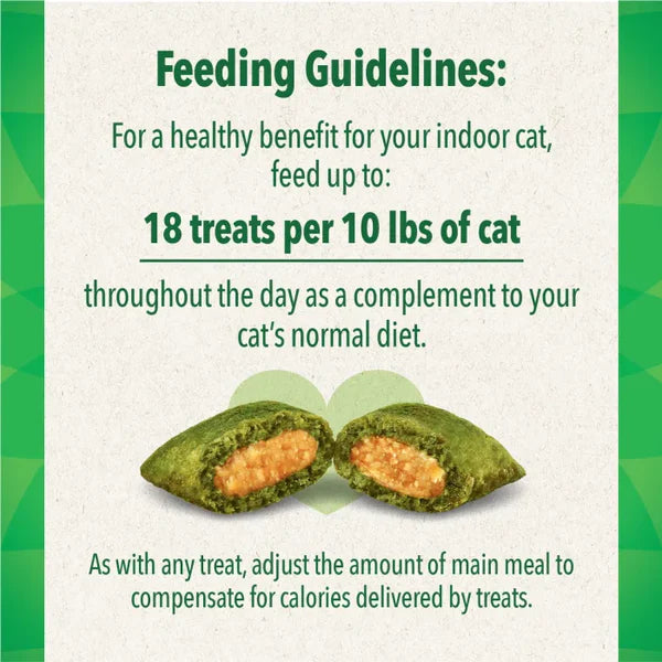 Greenies - Smartbites Healthy Indoor CHICKEN Cat Treats - 60GM (2.1oz)