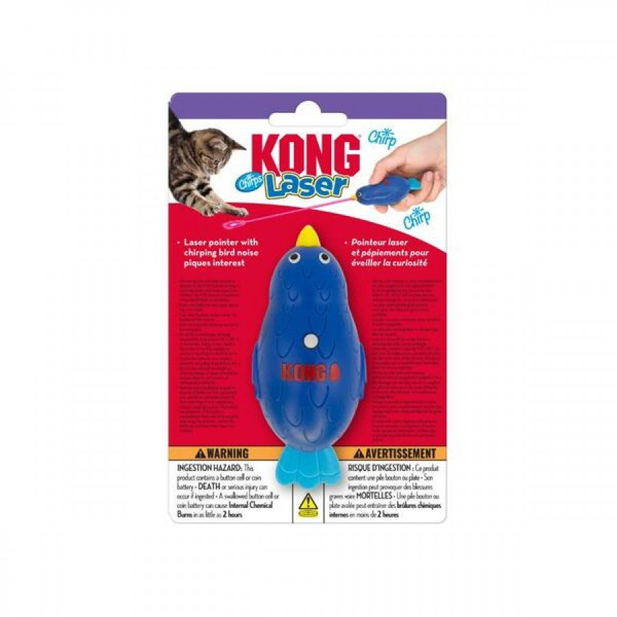 LocalID_67126 KONG - Laser Chirps Bird Cat Toy - 10.7CM (4.25in)