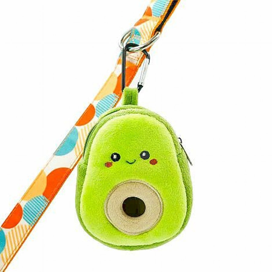 *S.O. - Up to 2 Week Wait* Hugsmart - Plush AVOCADO Poop Bag Dispenser - 12CM (5in)