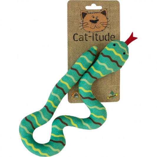 Amazing Pet - Snake Plush Cat Toy - ASSORTED - 27CM (10.5in)