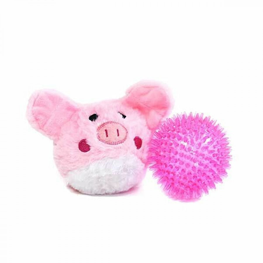 Patchwork Pets - Destoyer Pricklets Pig Dog Toy - 10.2CM (4in)