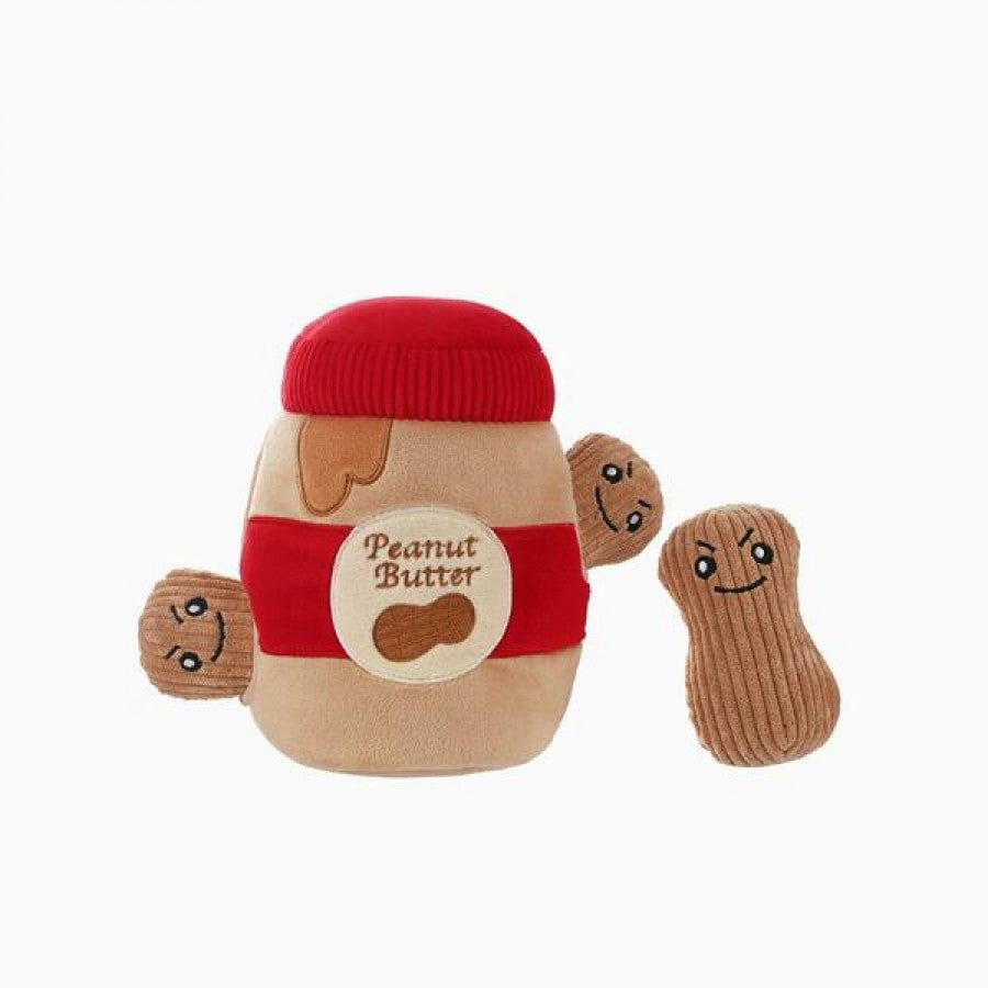 *DISC* Hugsmart - Peanut Butter Jar Puzzle Hunter Dog Toys - 20CM (8in)