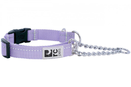 RC Pets - Primary Training Clip Collar - LILAC - LARGE - 1in x 18-26in