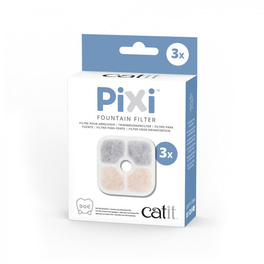 Catit - PIXI Fountain Cartridge - 8.5CM (3.3in) - 3PK