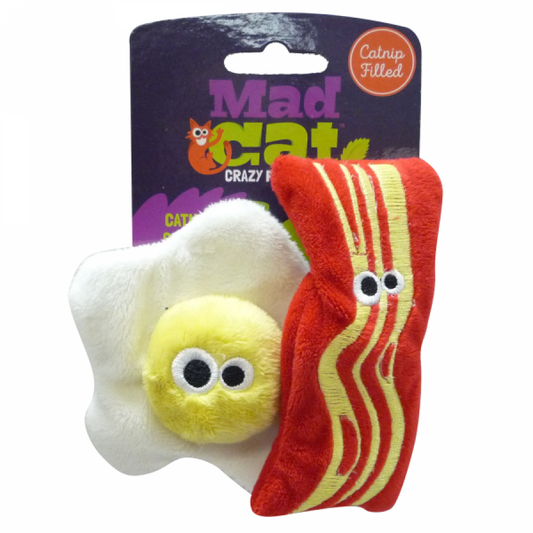 *S.O. - Up to 2 Week Wait* Mad Cat - Brunch Buddies Cat Toy - 12.5CM (5in) - 2PK