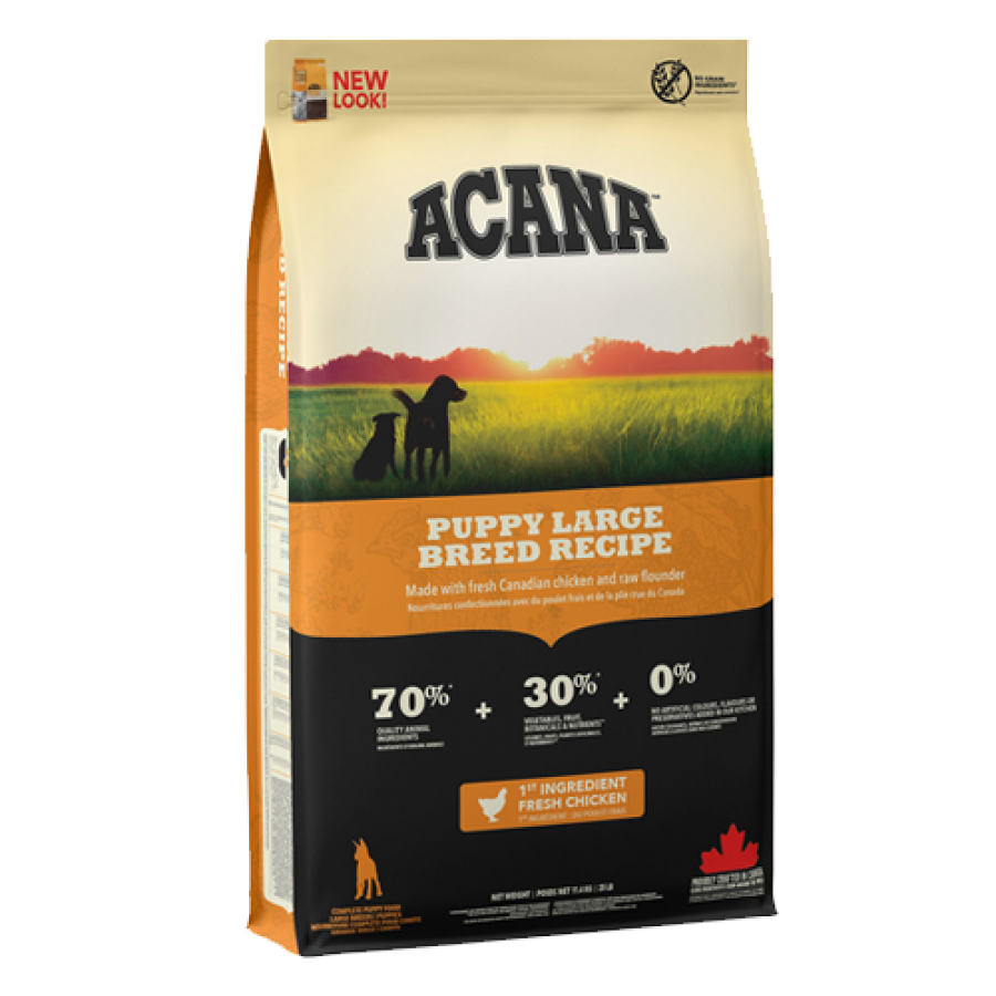 Champion Foods - Acana - LARGE BREED PUPPY Dry Dog Food - 11.4KG (25lb)