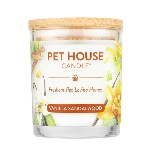 LocalID_67903 Pet House - Candles - VANILLA SANDALWOOD - LARGE - 11x9CM (4x3.5in)