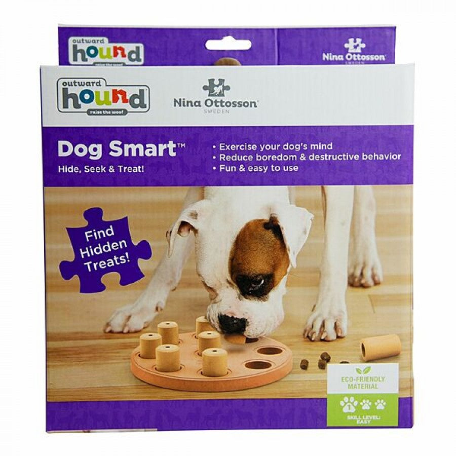 LocalID_69987 Nina Ottosson - Smart Composite Puzzle Dog Toy - ORANGE - 23x6CM (9x2.3in)