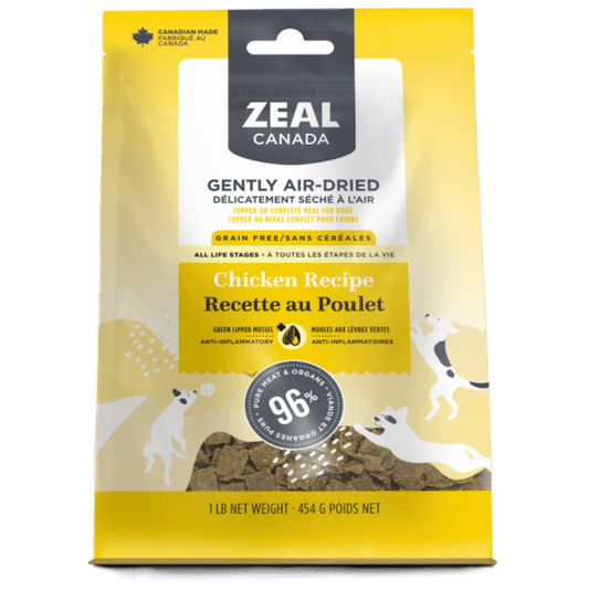 LocalID_56135 Zeal CND - Dog GF Air-Dried Chicken - 454g (1lb)