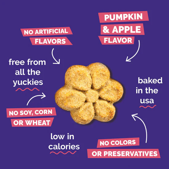 LocalID_71452 Fruitables - PUMPKIN and APPLE Crunchy Dog Treats - 198GM (7oz)