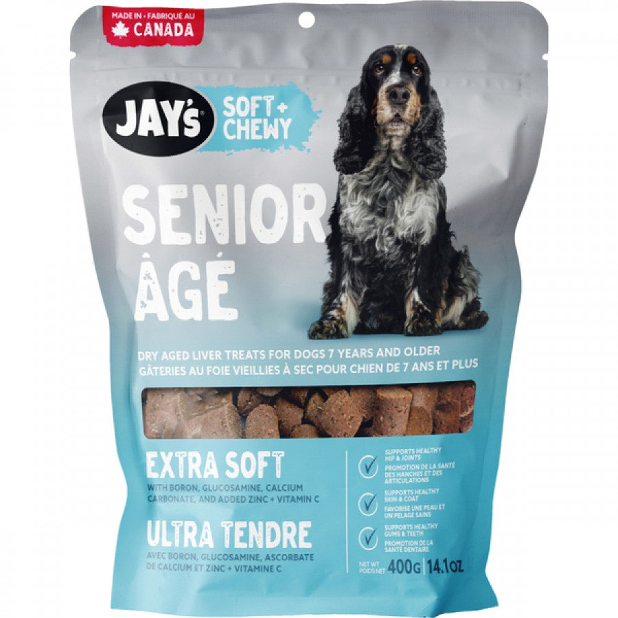 Jay's - Soft & Chewy SENIOR Dog Treat - 400GM (14.1oz)