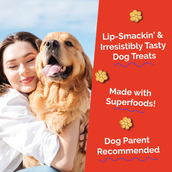 LocalID_71423 Fruitables - CRISPY BACON and APPLE Crunchy Dog Treats - 198GM (7oz)