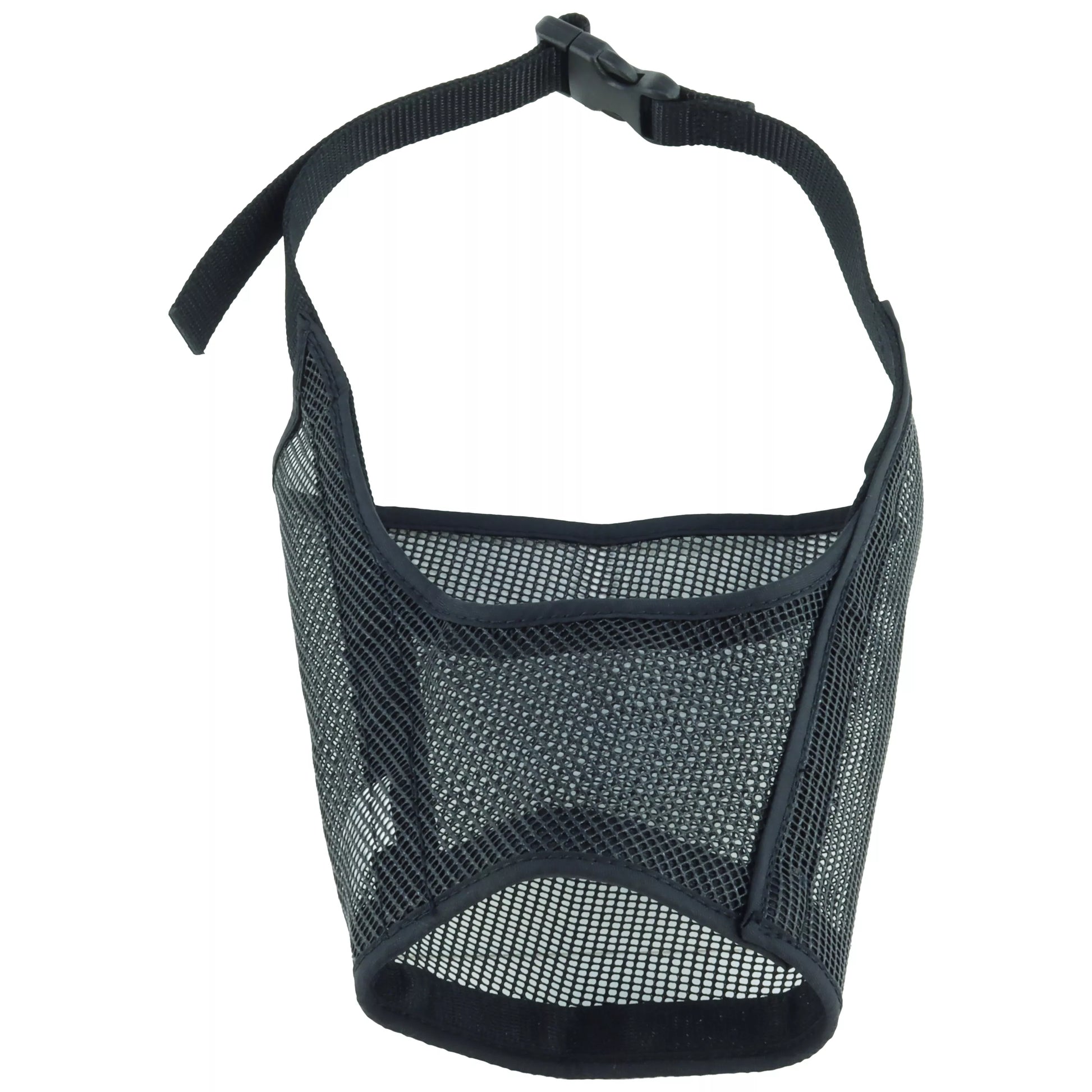 LocalID_70207 Coastal - Best Fit Adjustable Mesh Muzzle - Black - Size 5