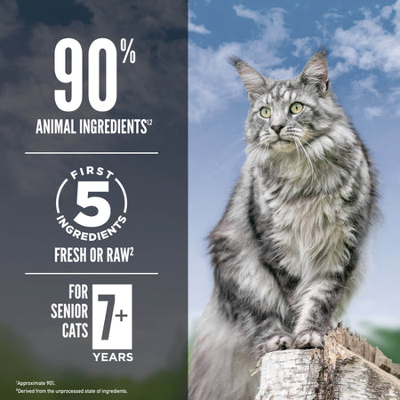 *S.O. - Up to 2 Week Wait* Champion Foods - Orijen GAURDIAN 8 SENIOR Dry Cat Food - 1.8KG (4lb)