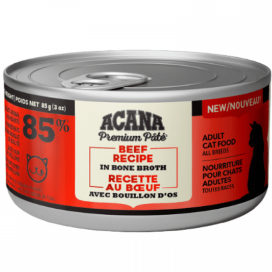 LocalID_55234 Champion Foods - Acana BEEF in Bone Broth Wet Cat Food - 85GM (3oz)