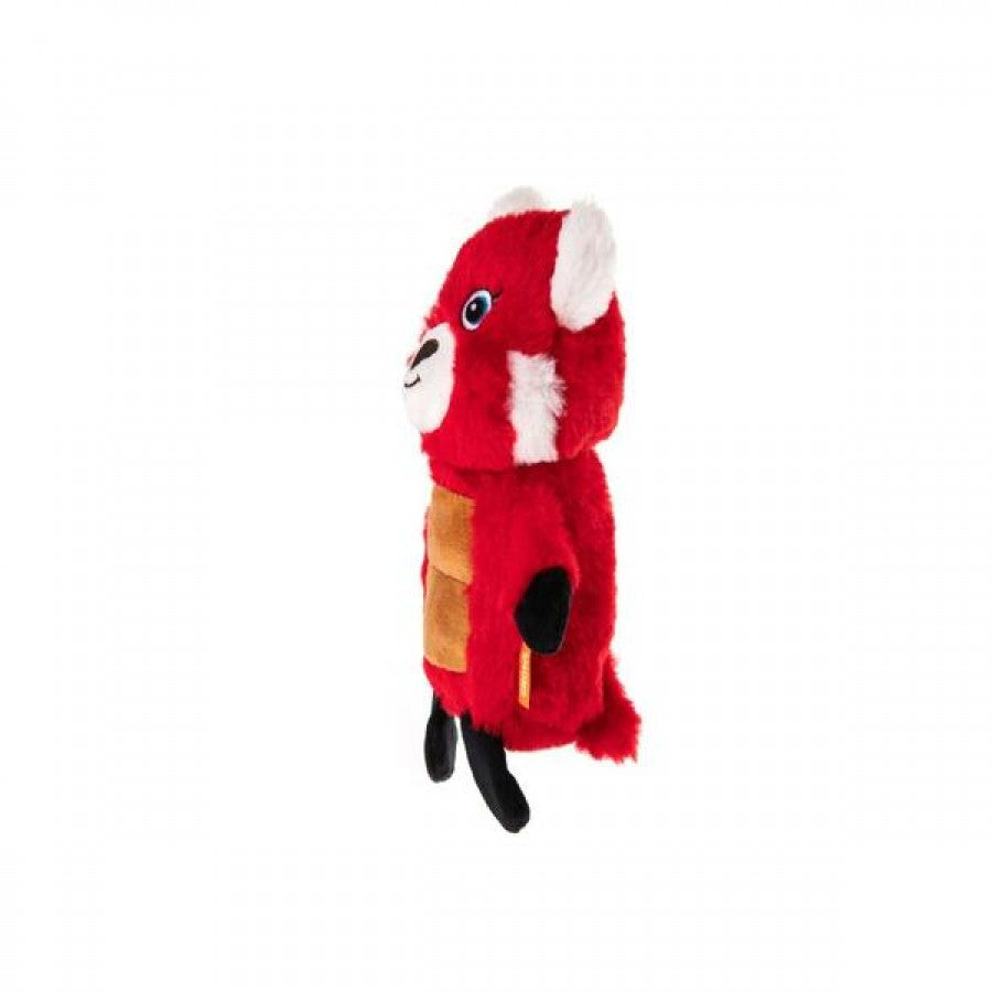 LocalID_69452 Growl - Belly Boomerz Red Panda Dog Toy - RED - 23.5CM (9.3in)