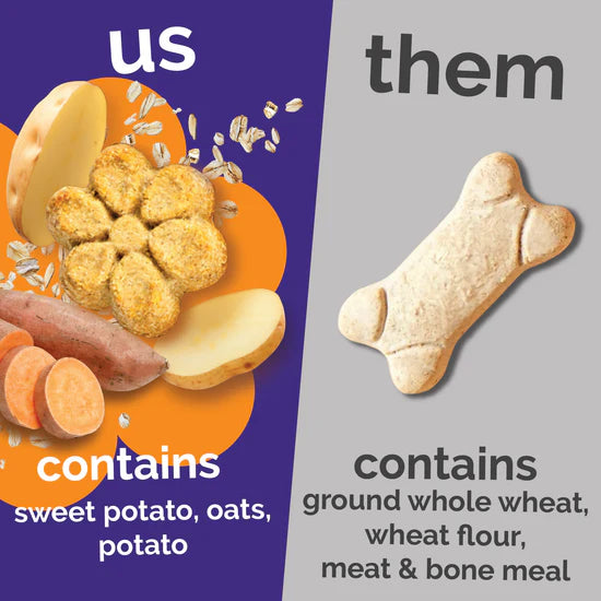 LocalID_71540 Fruitables - SWEET POTATO and PECAN Crunchy Dog Treats - 198GM (7oz)