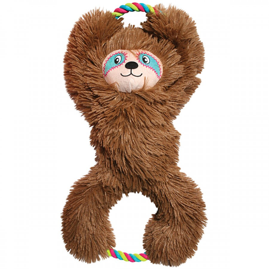 LocalID_64686 KONG - Tuggz Sloth Squeak Dog Toy - XLARGE - 42CM (16.5in)