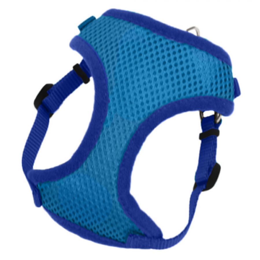 *DISC* Coastal - Comfort Soft STEP-IN Dog Harness - BLUE - XXXSMALL - 3/8in (11-13in)