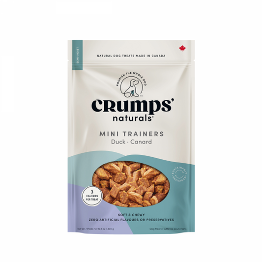 LocalID_64422 Crumps' Naturals - Mini Trainers Semi-Moist DUCK Dog Treat - 300GM