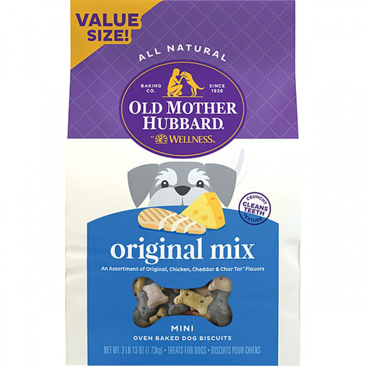 Old Mother Hubbard - Classic Oven Baked ASSORTED Dog Treat - MINI - 1.73KG (3lb)