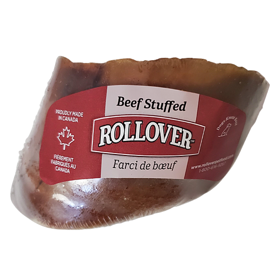 LocalID_56477 Rollover - Stuffed BEEF Beef Hoof Dog Chew