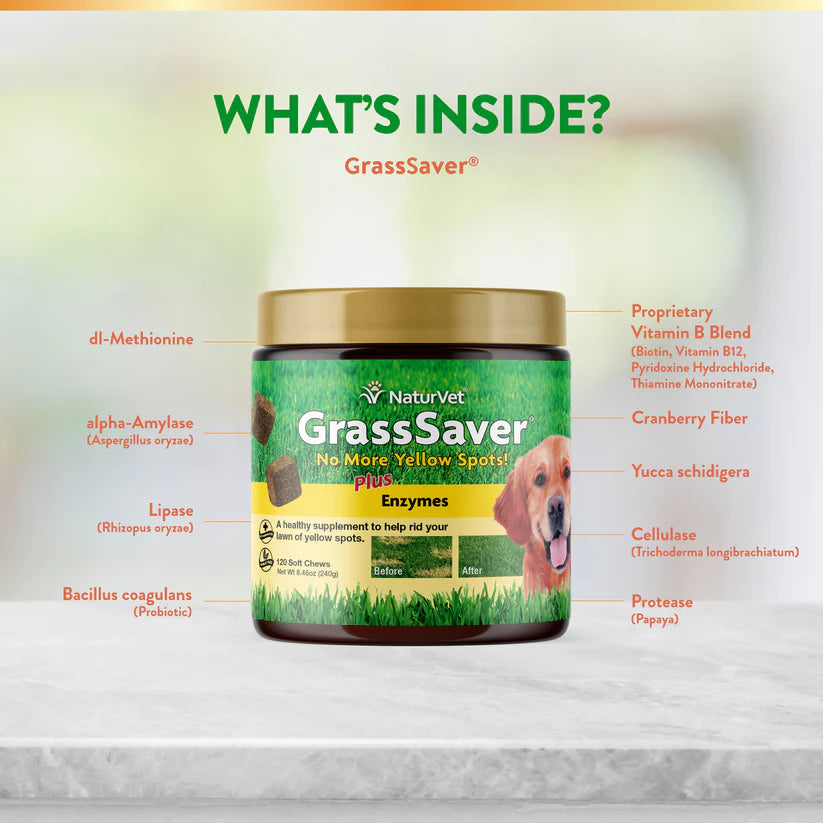 LocalID_70183 NaturVet - Grass Saver Soft Chew - 120CT