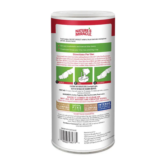LocalID_71166 Nature's Miracle - Cat Litter Box Deodorizer Powder - 567GM (20oz)