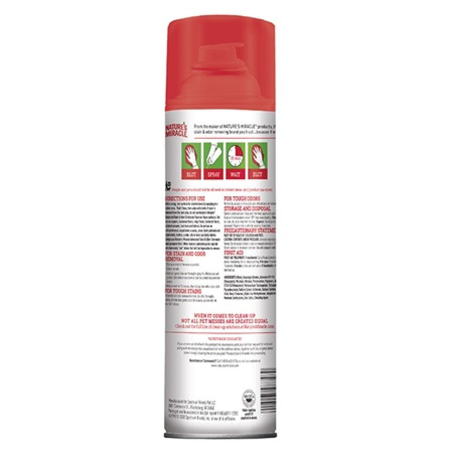 LocalID_65859 Nature's Miracle - Dog Advanced Stain & Odour Eliminator Foam Aerosol - 496GM (17.5oz)