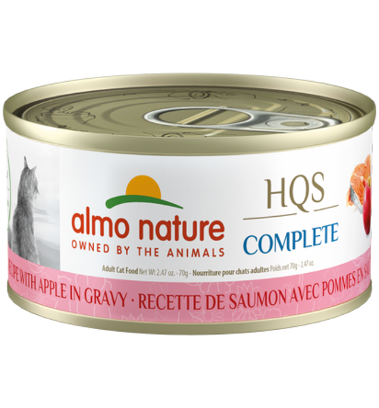 LocalID_65204 Almo Nature - SALMON WITH APPLES in Gravy Wet Cat Food - 70GM (2.4oz)