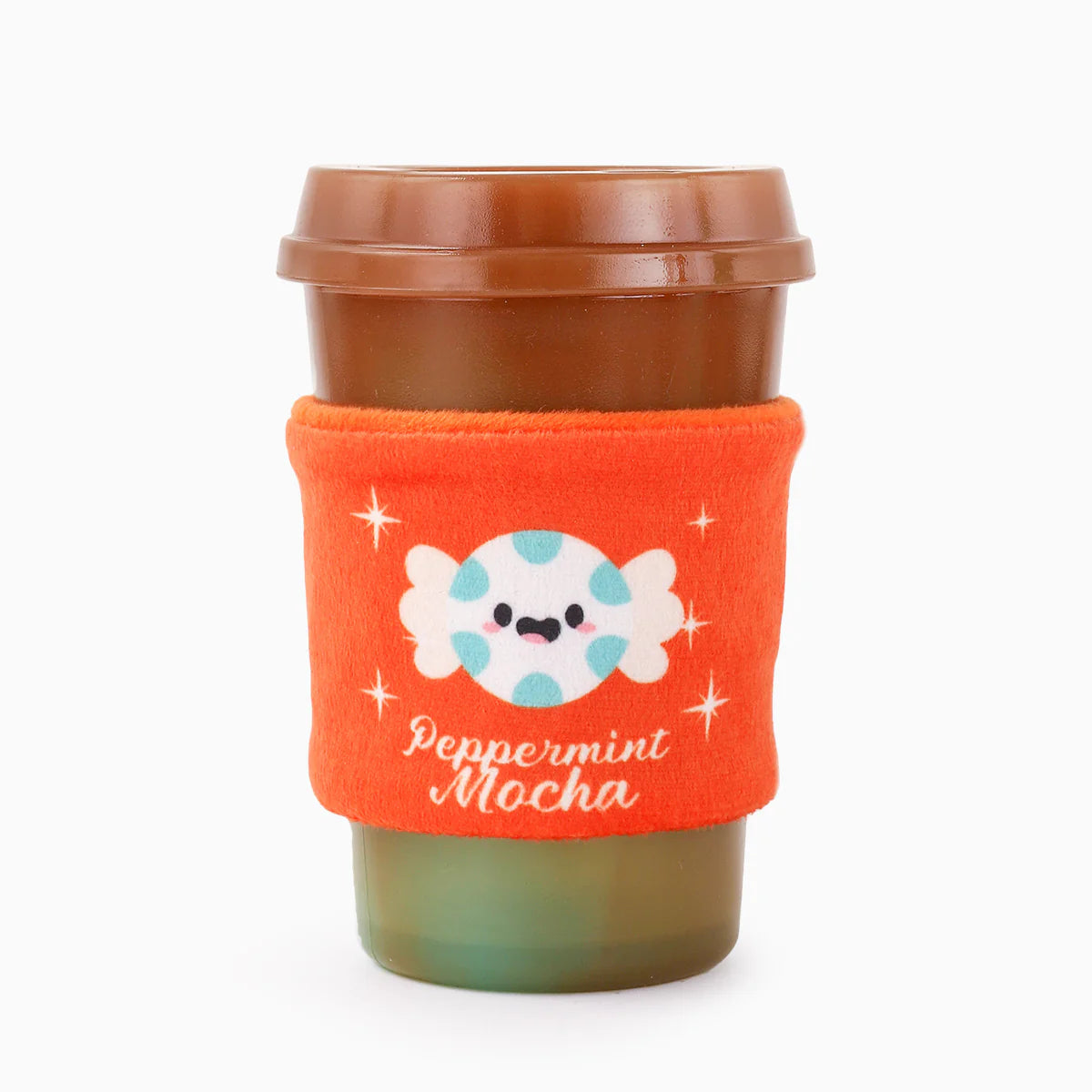 *LIMITED EDITION* HugSmart - Peppermint Mocha Latte Dog Toy - 13CM (5in)