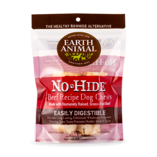 LocalID_56650 Earth Animal - Dog No Hide Chew Grass Fed Beef - Small 2pk - 68GM (2.4oz)