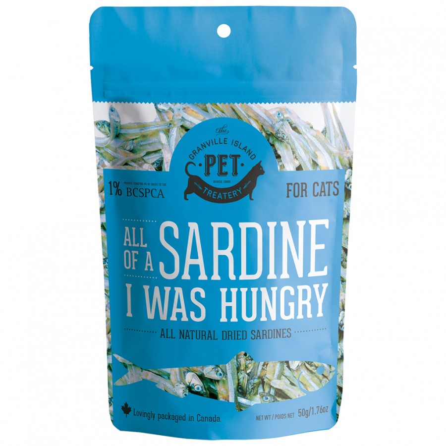 Granville Island - All Of A SARDINE I Was Hungry Cat Treats - 50GM (1.7oz)