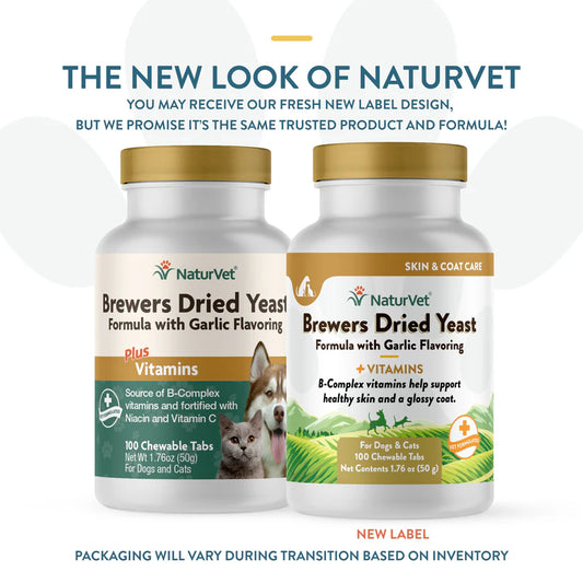 LocalID_70933 NaturVet - Brewers Yeast & Garlic - 50GM (1.76oz) - 100CT