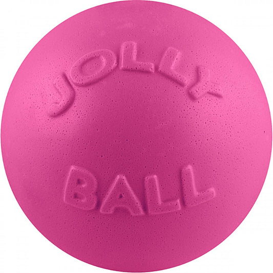 Jolly Pets - Bounce N Play Ball Dog Toy - PINK - 11.5CM (4.5in)