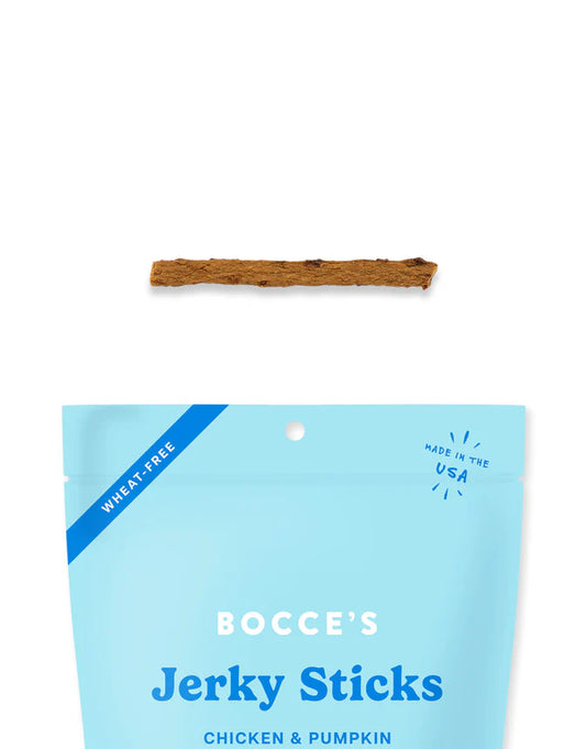 LocalID_67183 Bocce's Bakery - Dog Grazers Jerky Sticks - Chicken & Pumpkin - 113GM (4oz)