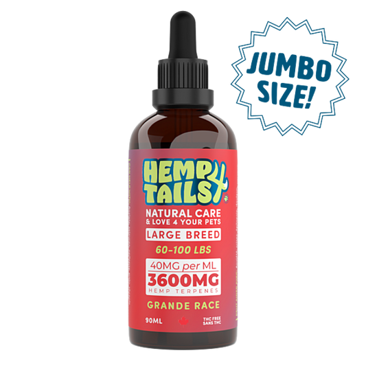 LocalID_58117 Hemp 4 Tails - Hemp Seed Oil Large Breed - 3600MG/90ML