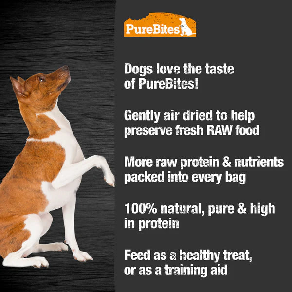 LocalID_68800 PureBites - Air Dried DUCK JERKY Dog Treats - 156GM (5.5oz)
