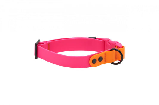 RC Pets - Waterproof Collar - AZALEA ORANGE - MEDIUM - 1 x 12-20in