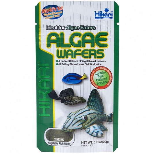 Hikari - Sinking Algae Wafers - 20GM (0.70oz)